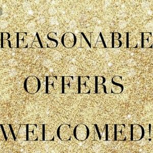 Reasonable Offers Welcomed